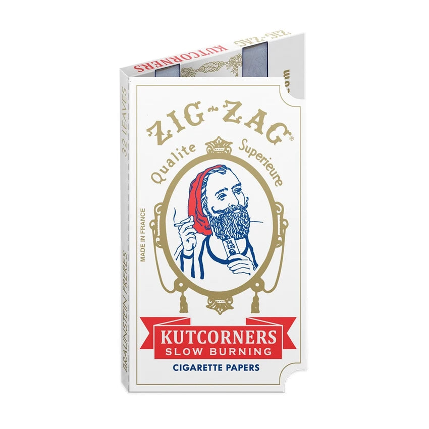 Zig Zag KutCorners Rolling Papers | Cut Corner | 24pk Display