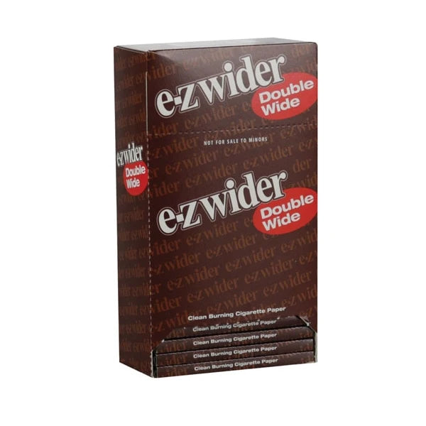 EZ Wider Rolling Papers | Double Wide | 24pk Display