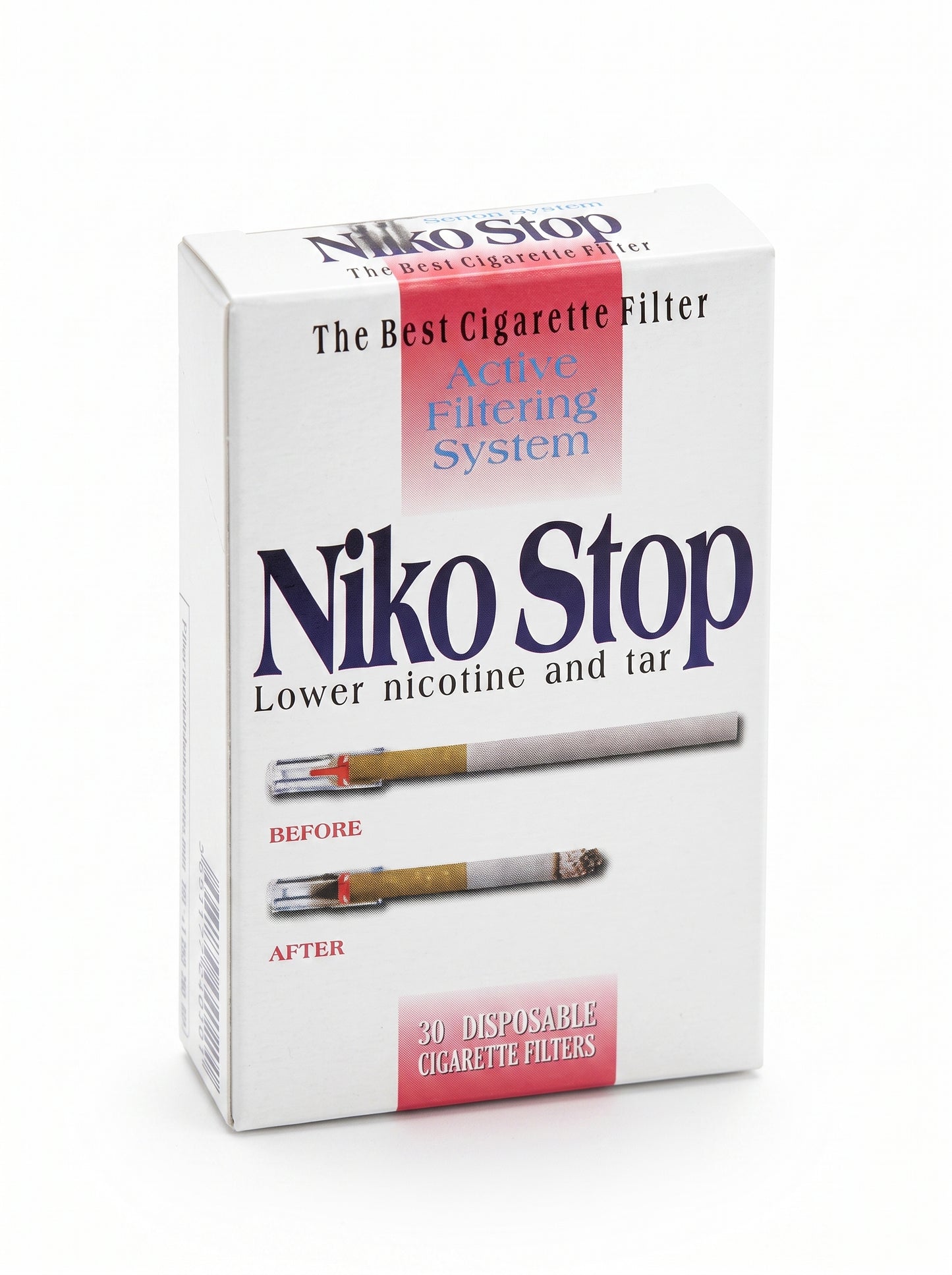 Niko Stop Cigarette Filters| 30 Filters Pk | 1pc