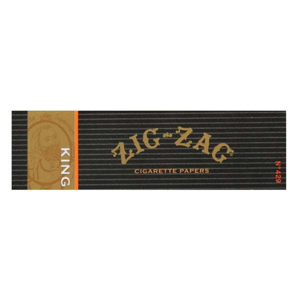 Zig Zag Rolling Papers Black | King Size | 24pk Display