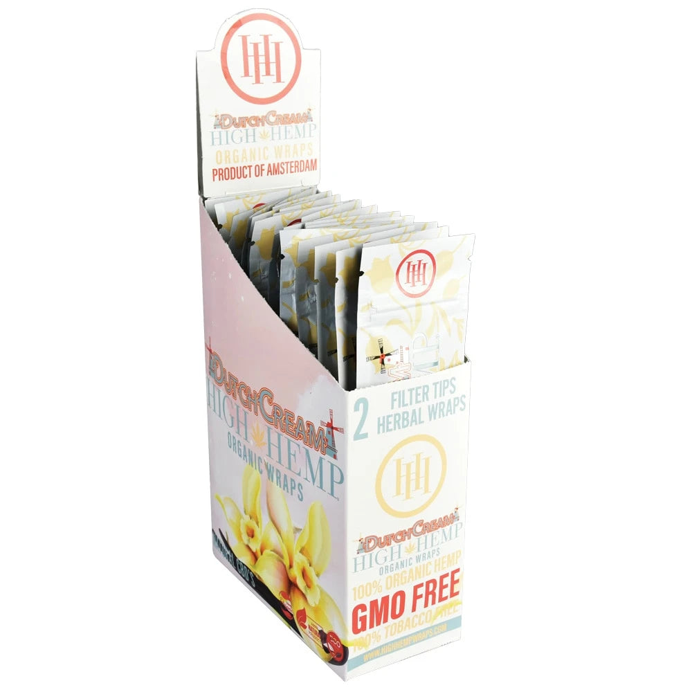 High Hemp Organic CBD Wraps | 25pc Display