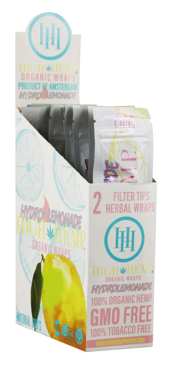 High Hemp Organic CBD Wraps | 25pc Display