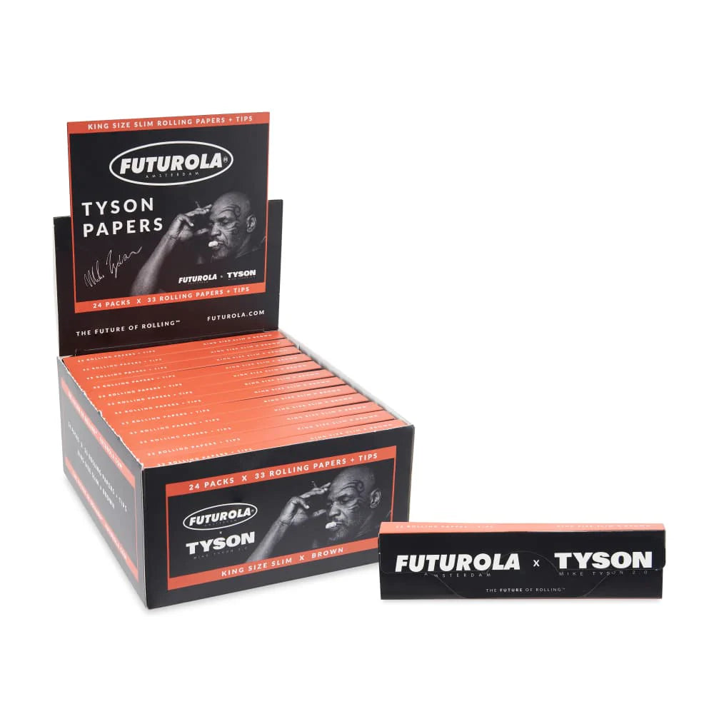 Futurola x Tyson Ranch Rolling Papers & Tips | King Size | 24pk Display
