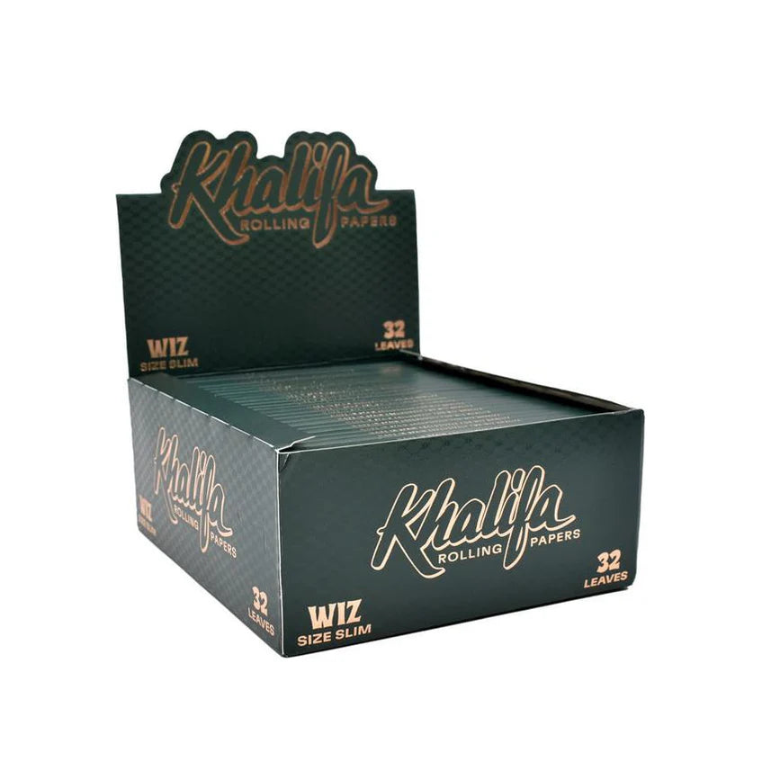 Khalifa Rolling Papers | Wiz Size Slim | 50pk Display