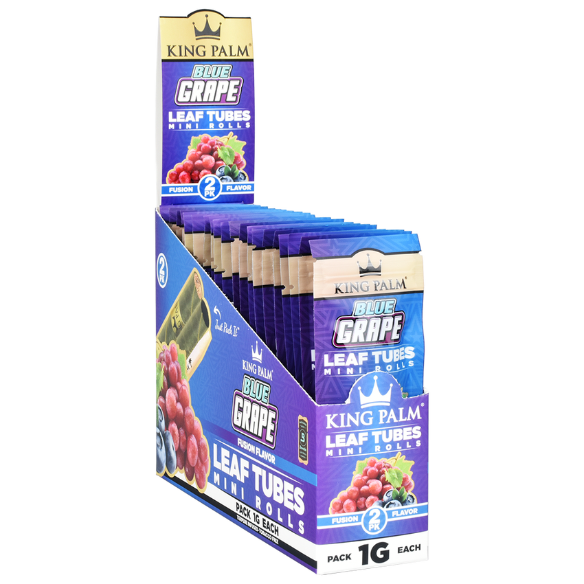 King Palm Hand Rolled Leaf | 2pc | Mini | 20pk Display