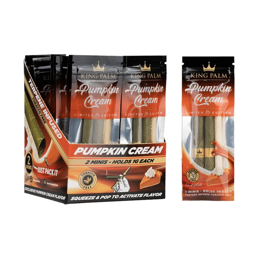 King Palm Hand Rolled Leaf | 2pc | Mini | 20pk Display