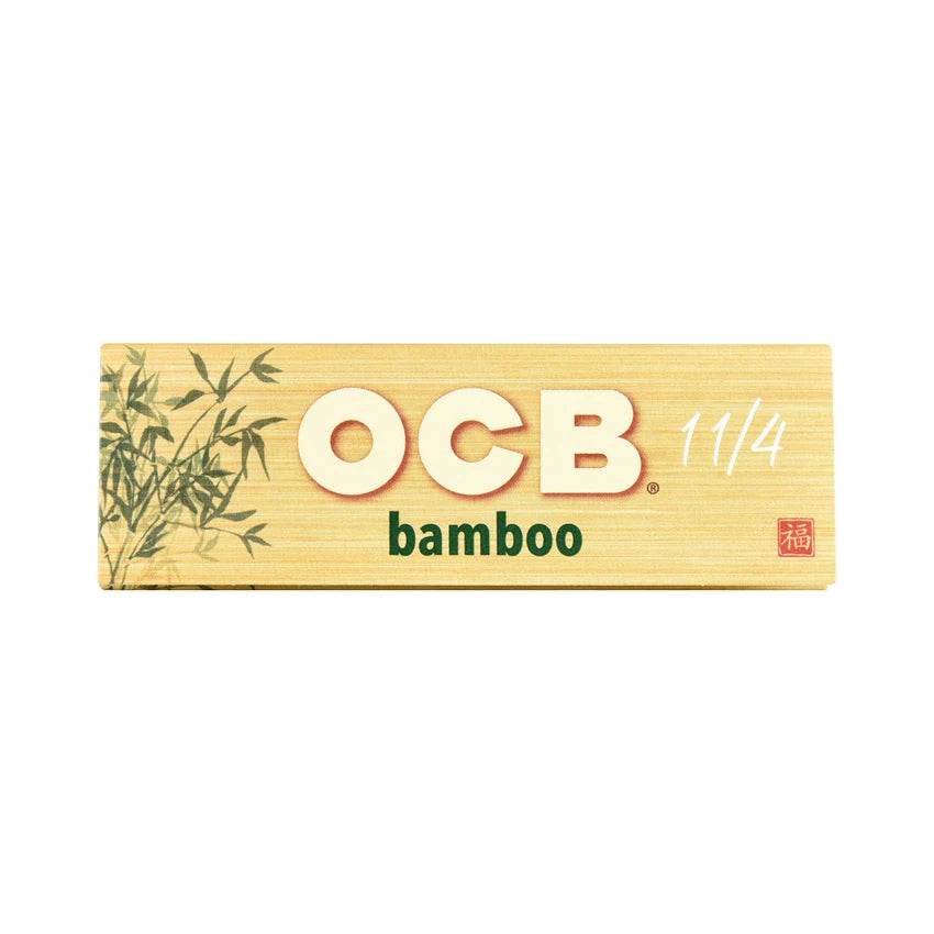 OCB Bamboo Rolling Papers | 1 1/4 | 24pk Display