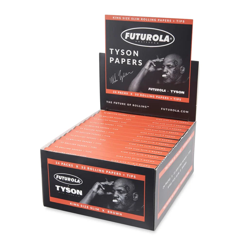 Futurola x Tyson Ranch Rolling Papers & Tips | King Size | 24pk Display
