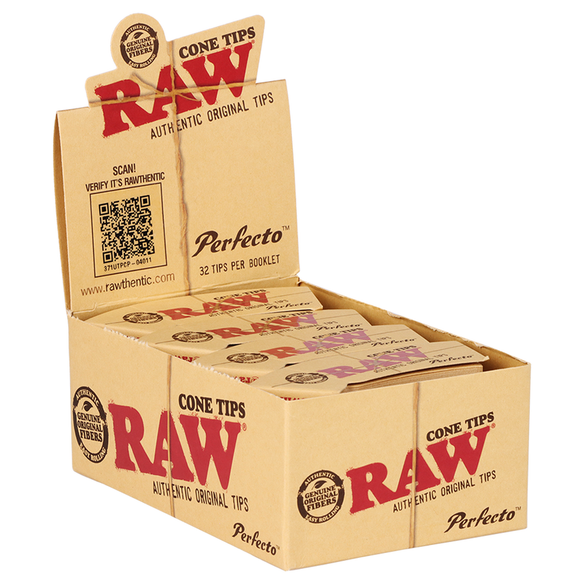 RAW Perfecto Cone Tips | 32pc | 24pk Display