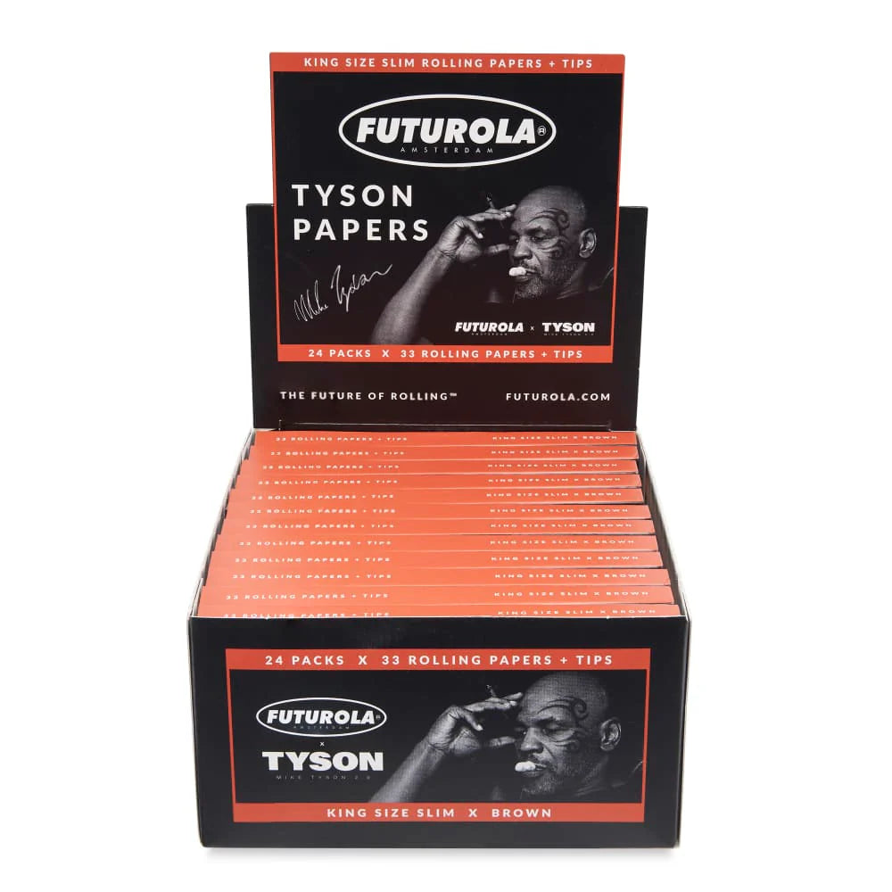 Futurola x Tyson Ranch Rolling Papers & Tips | King Size | 24pk Display