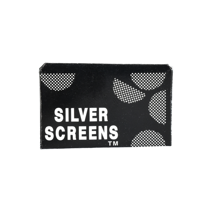 Silver Pipe Screen Filter | 1/2" | 100ct Display