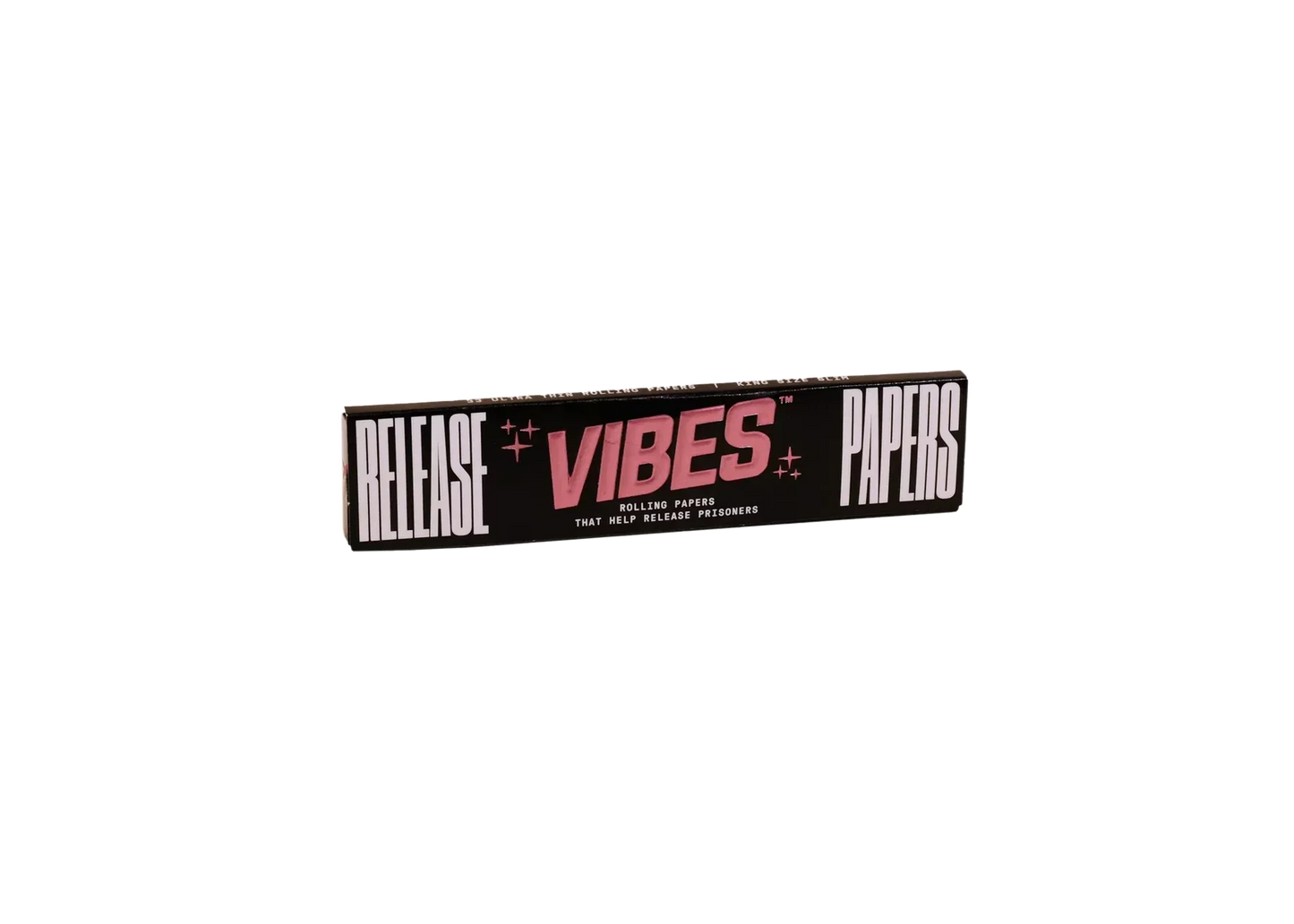 VIBES Ultra Thin Rolling Papers | King Size | 50pk Display
