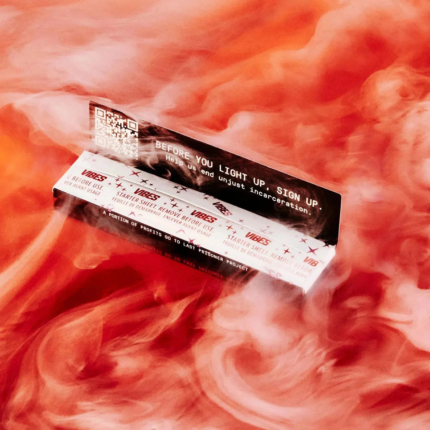 VIBES Ultra Thin Rolling Papers | King Size | 50pk Display