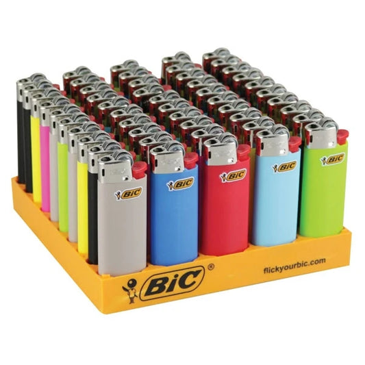 Bic Lighters | Mini | Classic | Assorted Colors | 50ct Display