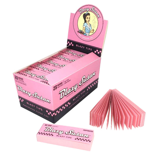 Blazy Susan Pink Tips | 50pc | 25pk Display