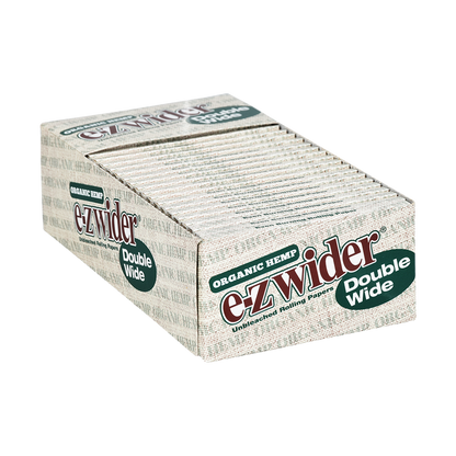 EZ Wider Organic Hemp Rolling Papers | 24pc | 24pk Display