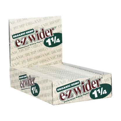 EZ Wider Organic Hemp Rolling Papers | 24pc | 24pk Display