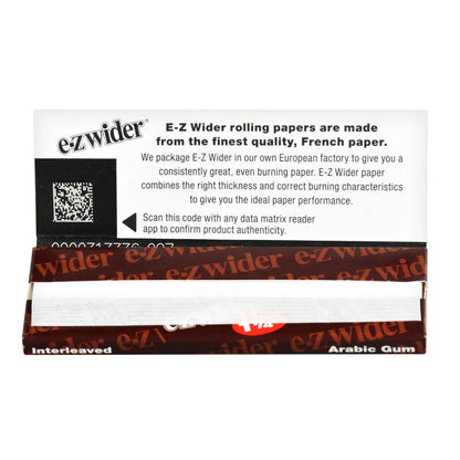 EZ Wider Rolling Papers | 1 1/4 | 24pk Display