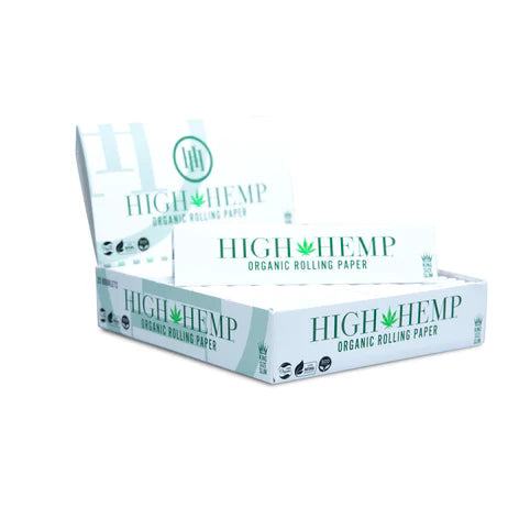 High Hemp Organic Rolling Papers | King Size | 25pk Display