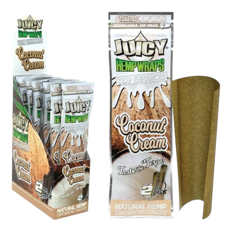 Juicy Terp Enhanced Hemp Wraps | 2pc | 25pk Display