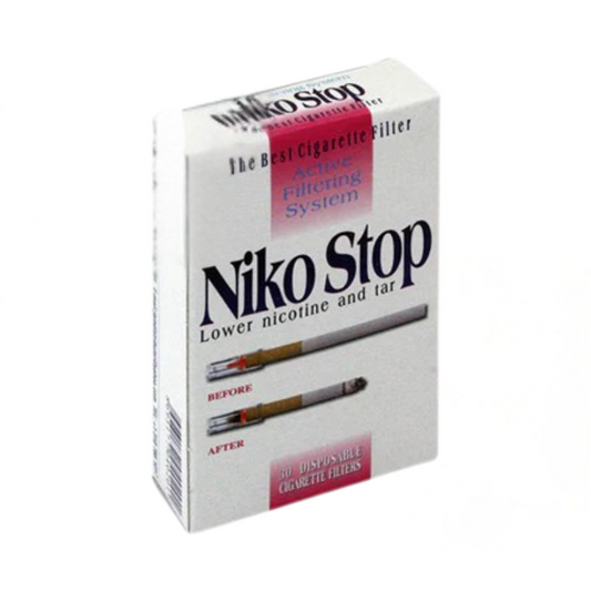 Niko Stop Cigarette Filters| 30 Filters Pk | 1pc
