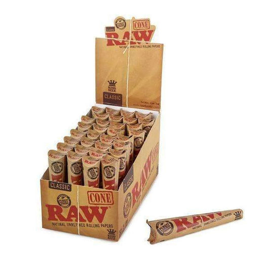 RAW Classic Cones | King Size | 3pc | 32pk Display
