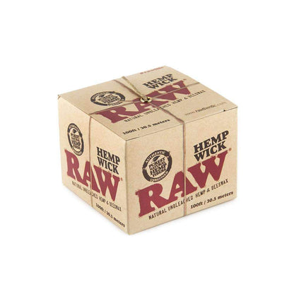 WILLS Natural Hemp Wick Roll | 100ft