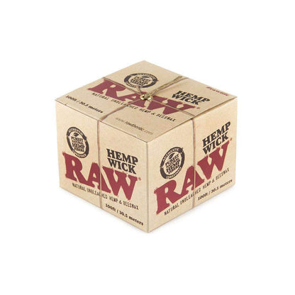 WILLS Natural Hemp Wick Roll | 100ft