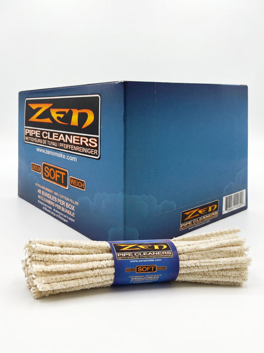 Zen Soft Bristle Pipe Cleaners Bundle | 44pc | 48pk Display
