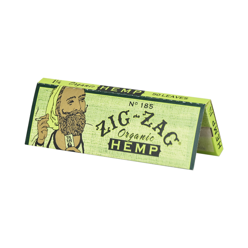 Zig Zag Organic Hemp Rolling Papers |  1 1/4 | 24pk Display