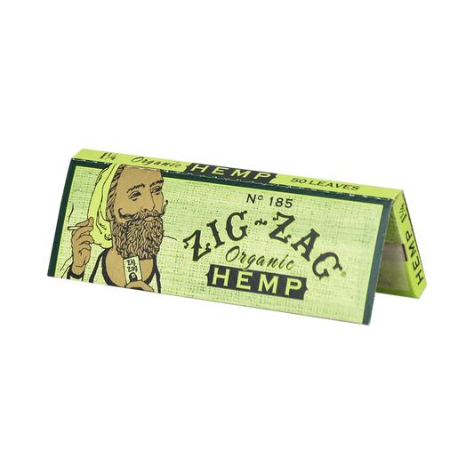 Zig Zag Organic Hemp Rolling Papers |  1 1/4 | 24pk Display