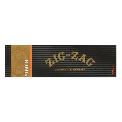 Zig Zag Rolling Papers Black | King Size | 24pk Display
