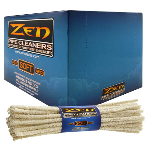 Zen Soft Bristle Pipe Cleaners Bundle | 44pc | 48pk Display