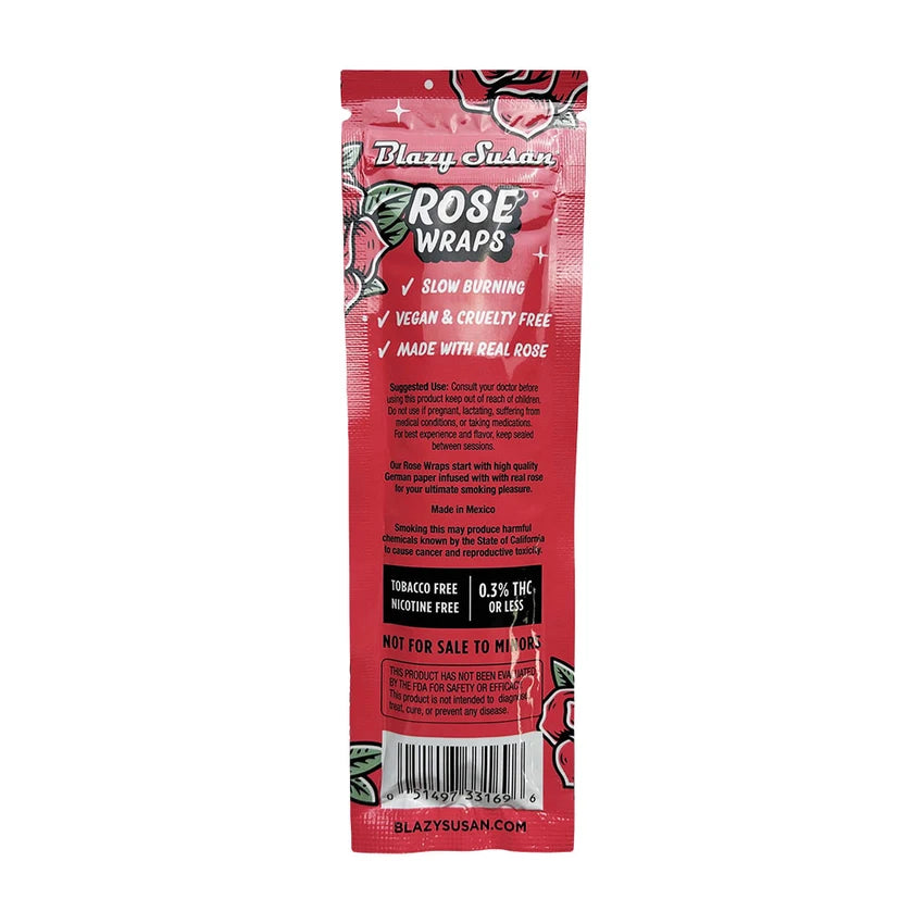 Blazy Susan Rose Wraps | 2pc | 25pk Display