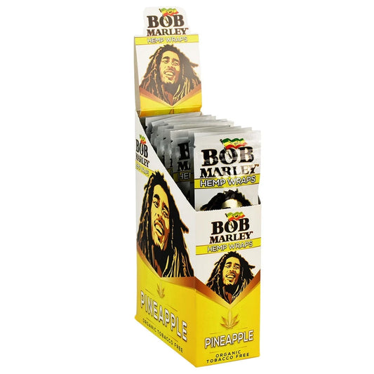 Bob Marley Hemp Wraps | Pineapple | 25pk Display