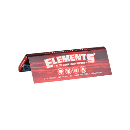 Elements Hemp Rolling Papers | 1 1/4 | 25pk Display