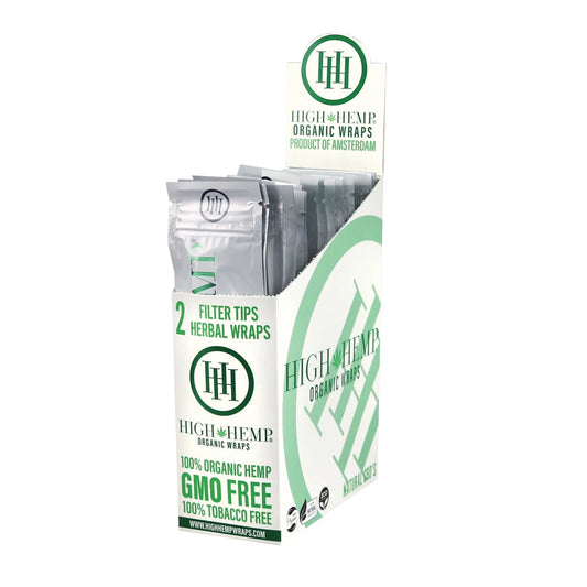 High Hemp Organic CBD Wraps | 25pc Display