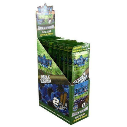 Juicy Terp Enhanced Hemp Wraps | 2pc | 25pk Display