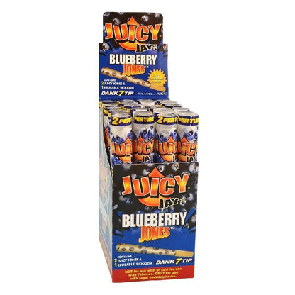 Juicy Jay's Pre-Rolled Cones & Wood Tip | 2pc | 24pk Display
