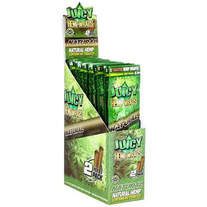 Juicy Terp Enhanced Hemp Wraps | 2pc | 25pk Display