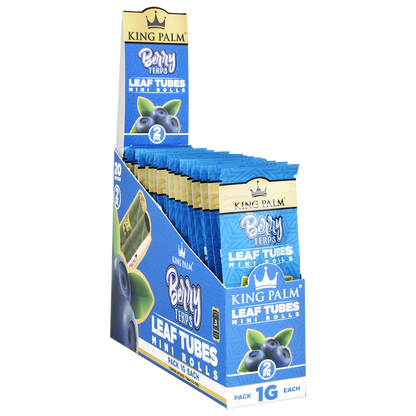 King Palm Hand Rolled Leaf | 2pc | Mini | 20pk Display