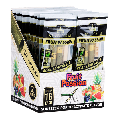 King Palm Hand Rolled Leaf | 2pc | Mini | 20pk Display