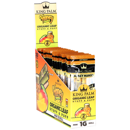 King Palm Hand Rolled Leaf | 2pc | Mini | 20pk Display