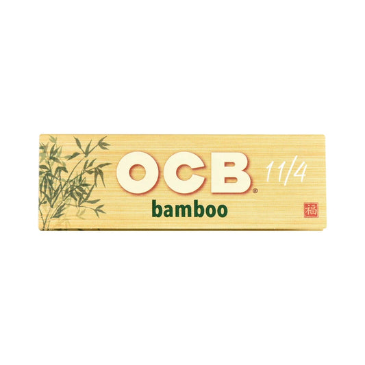 OCB Bamboo Rolling Papers | 1 1/4 | 24pk Display