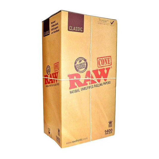 RAW Classic Cones | King Size | 1400pc Bulk Box
