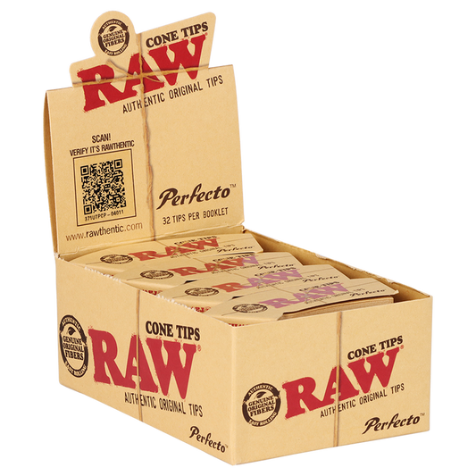 RAW Perfecto Cone Tips | 32pc | 24pk Display