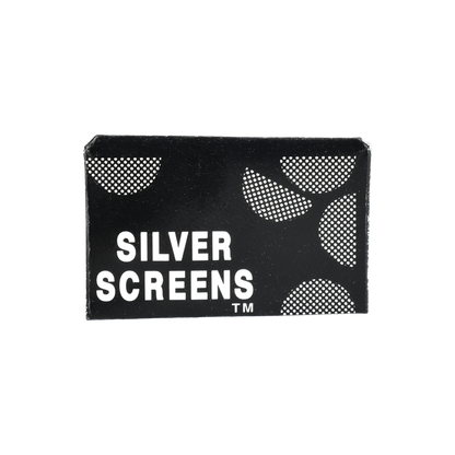 Silver Pipe Screen Filter | 1/2" | 100ct Display