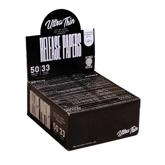VIBES Ultra Thin Rolling Papers | King Size  | 50pk Display