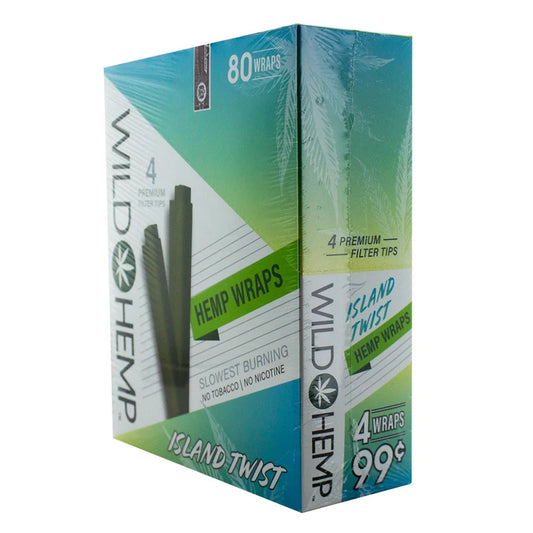 Wild Hemp Hemp Wraps | 4pc | 20pk Display