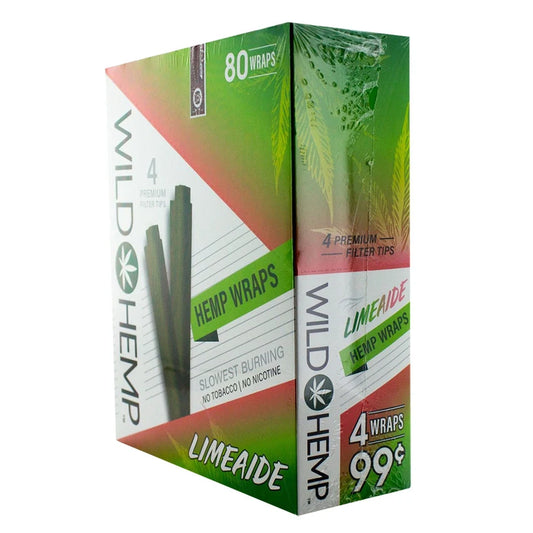 Wild Hemp Hemp Wraps | 4pc | 20pk Display
